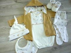 Ajuar dulce Arrullo abejitas mostaza - Bichi