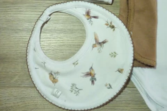 Ajuar dulce Arrullo colibries nougat - comprar online