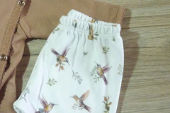 Imagen de Ajuar dulce Arrullo colibries nougat