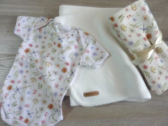 Body estampado m/corta flores del campo - tienda online