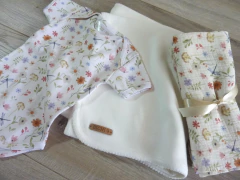 Body estampado m/corta flores del campo - Bichi