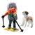 Senderista con San Bernardo 1 figura +8Pcs en internet