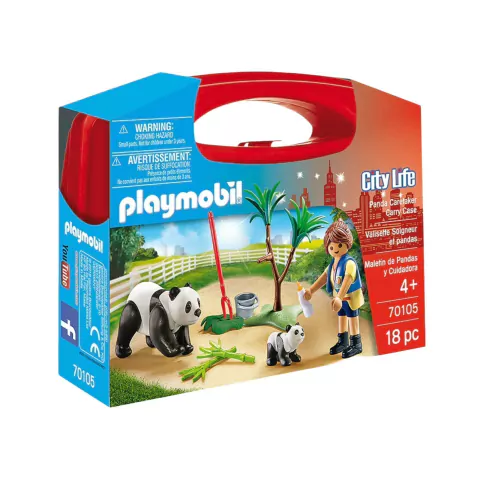 Maletín de Pandas y Cuidadora