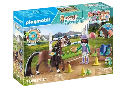 Set Salto de Caballos con Zoe y Blaze - Horses of Waterfall