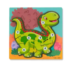 ROMPECABEZAS MADERA CON RELIEVE 15x15cm (VARIOS MODELOS) - Tienda de Cositas