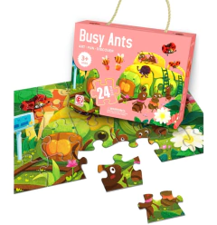 ROMPECABEZAS 24 piezas Hormigas ocupadas
