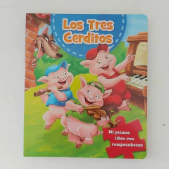 Libro Rompecabezas – Los Tres Cerditos (Tapa Dura)