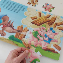 Libro Rompecabezas – Los Tres Cerditos (Tapa Dura) - comprar online