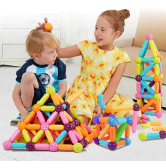 Imagen de BLOQUES MAGNÉTICOS STICKS x 64