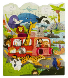 ROMPECABEZAS HAPPY JOURNEY 49 PIEZAS - comprar online