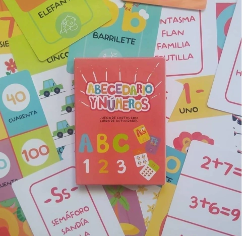 CARTAS EDUCATIVAS ABECEDARIO Y NÚMEROS