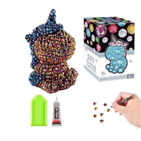 JUEGO DE DIAMANTE UNICORNIO