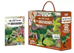 ROMPECABEZAS Los dinosaurios (205 piezas + Libro)