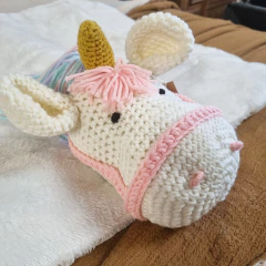 ALFOMBRA PLAYMAT Unicornio (corderito y lana) - Tienda de Cositas