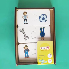 JUEGO DE ASOCIACIÓN (Profesiones) - comprar online