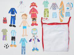 FIGURAS PARA BAÑERA Chicos al agua (x 28)