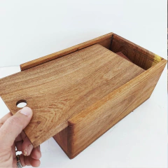 CAJA CON BLOQUES de Algarrobo (de bosques regenerativos) - comprar online