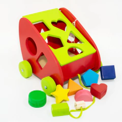 CARRITO DE ARRASTRE CON FORMAS y ENCASTRES
