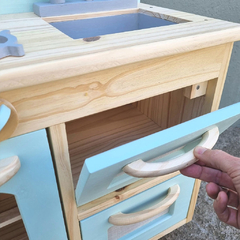 Imagen de COCINA AMAY CON BACHA Y REPISA