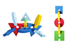 CONECTADOS GEOMÉTRICOS para enhebrar y encastrar (copia) - comprar online