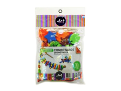 CONECTADOS GEOMÉTRICOS para enhebrar y encastrar (copia) en internet