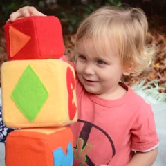 CUBOS APILABLES X 5 VOCALES Y FORMAS en internet