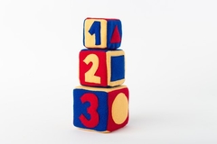 CUBOS APILABLES X 3 NUMEROS Y FORMAS