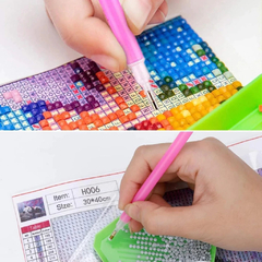 KIT ARTISTICO Pintura de diamantes en internet