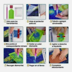 Imagen de KIT ARTISTICO Pintura de diamantes