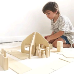 CASITA ENCASTRABLE CON FAMILIA - Tienda de Cositas