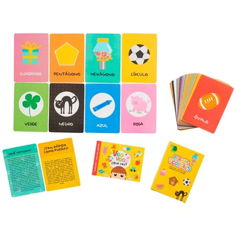 CARTAS EDUCATIVAS FORMAS Y COLORES