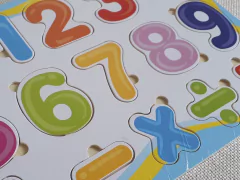 ENCASTRES NÚMEROS colores - comprar online