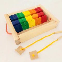 FIGURAS GEOMÉTRICAS para enhebrar (30 UNIDADES) - comprar online