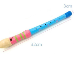 FLAUTA DE MADERA GRANDE (32 CM) - comprar online
