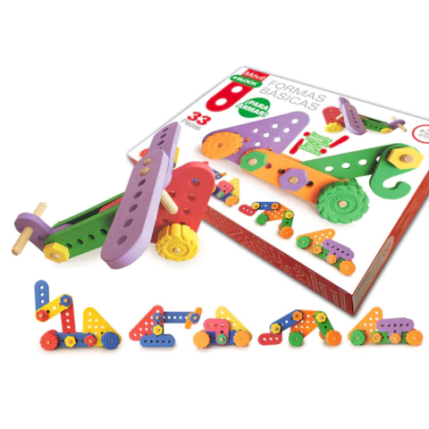 FORMAS BÁSICAS PARA ARMAR 33 piezas