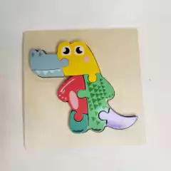 ROMPECABEZAS MADERA CON RELIEVE 15x15cm