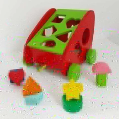 CARRITO DE ARRASTRE CON FORMAS y ENCASTRES en internet