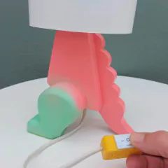 LÁMPARA velador base animalitos en internet