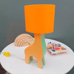 LÁMPARA velador base animalitos - comprar online