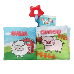 LIBRITO SENSORIAL DE TELA CRUJIENTE CON MORRILLO (CH) - comprar online