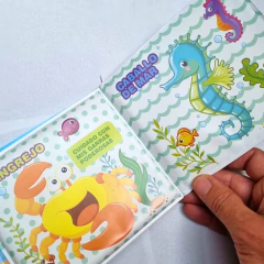 LIBRITO de baño PARA BEBÉS mundo marino - tienda online