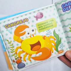 Imagen de LIBRITO de baño PARA BEBÉS mundo marino