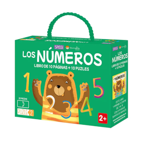 LIBRO + 10 ROMPECABEZAS LOS NÚMEROS - comprar online