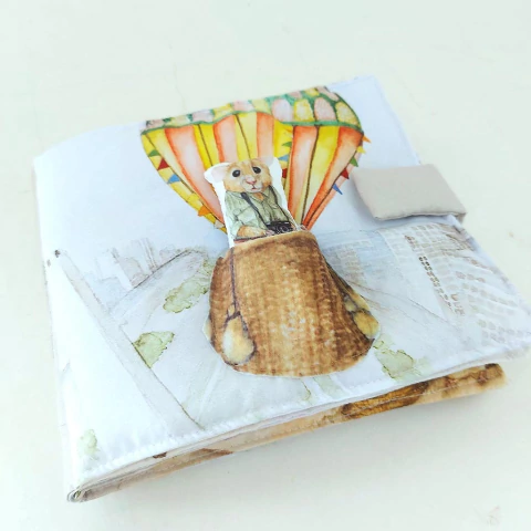 LIBRO SENSORIAL NINA VIAJA EN GLOBO