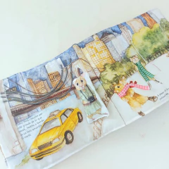 LIBRO SENSORIAL NINA VIAJA EN GLOBO - comprar online