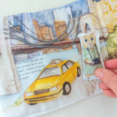 LIBRO SENSORIAL NINA VIAJA EN GLOBO en internet