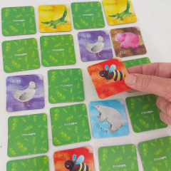 MEMO nunca olvido a los animales (44 fichas) - comprar online