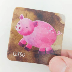 Imagen de MEMO nunca olvido a los animales (44 fichas)