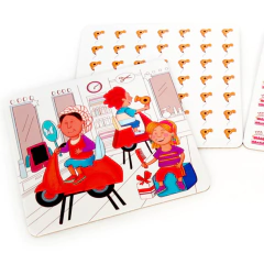 MEMO GIGANTE Vamos de paseo - Tienda de Cositas