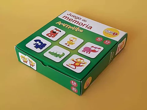 JUEGO DE MEMORIA - Animalitos (30 piezas)